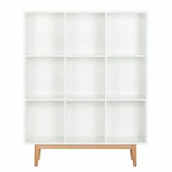 Mørteens Regal Lindholm III - Weiß/Eiche massiv 10 Mørteens Regal Lindholm III - Weiß/Eiche massiv -Wohnzimmermöbel boutique en ligne regal lindholm iii weiss eiche massiv 3192457