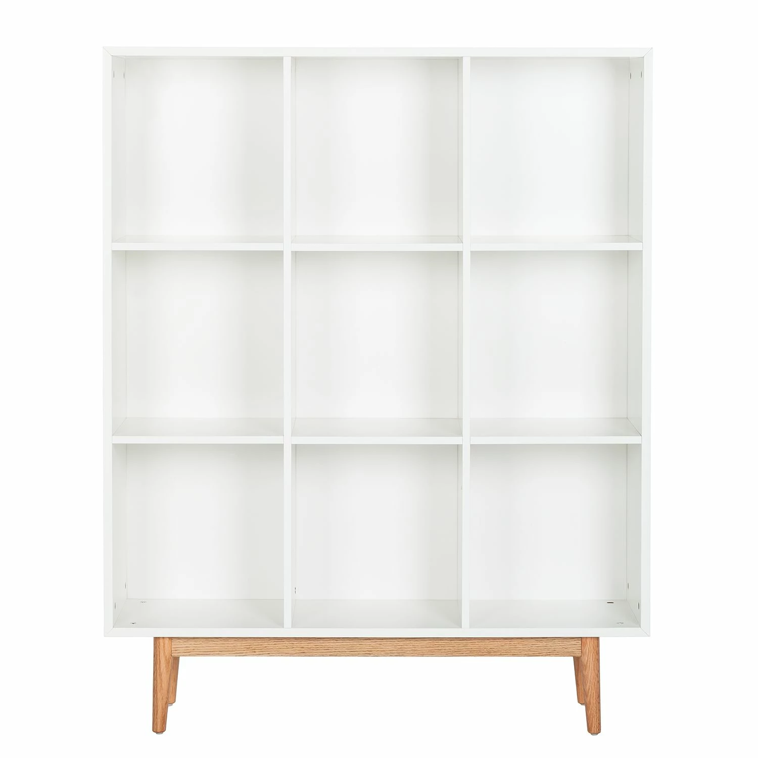 Mørteens Regal Lindholm III - Weiß/Eiche massiv 3 Mørteens Regal Lindholm III - Weiß/Eiche massiv – Bild 3