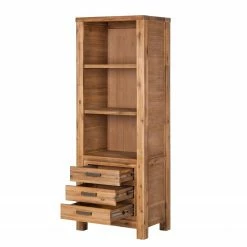 Ars Natura Regal Toumanar - Akazie teilmassiv - Akazie Sand -Wohnzimmermöbel boutique en ligne regal toumanar akazie teilmassiv akazie sand 3627341