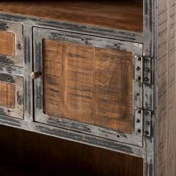 Ars manufacti Regal Wharton II - Akazie teilmassiv / Stahl -Wohnzimmermöbel boutique en ligne regal wharton ii mango teilmassiv stahl 5212224