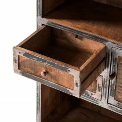 Ars manufacti Regal Wharton II - Akazie teilmassiv / Stahl -Wohnzimmermöbel boutique en ligne regal wharton ii mango teilmassiv stahl 5212236