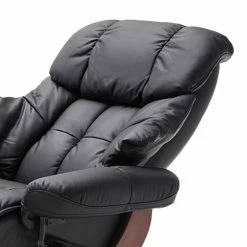 Nuovoform Relaxsessel Grunewald II - Echtleder/Kunstleder - Schwarz / Walnuss Dekor 8 Nuovoform Relaxsessel Grunewald II - Echtleder/Kunstleder - Schwarz / Walnuss Dekor -Wohnzimmermöbel boutique en ligne relaxsessel grunewald ii echtleder kunstleder schwarz walnuss dekor 1474122