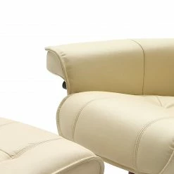 Modoform Relaxsessel Odenwald (mit Hocker) - Echtleder Creme -Wohnzimmermöbel boutique en ligne relaxsessel odenwald mit hocker echtleder creme 4622472