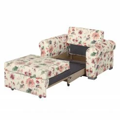 Mooved Schlafsessel Latina VIII - Flachgewebe geblümt - Beige / Rot -Wohnzimmermöbel boutique en ligne schlafsessel latina iii flachgewebe gebluemt beige rot 3641313