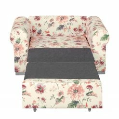 Mooved Schlafsessel Latina VIII - Flachgewebe geblümt - Beige / Rot -Wohnzimmermöbel boutique en ligne schlafsessel latina iii flachgewebe gebluemt beige rot 3641325