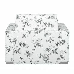 Mooved Schlafsessel Latina VII Flachgewebe - geblümt - Weiß / Grau -Wohnzimmermöbel boutique en ligne schlafsessel latina vii flachgewebe weiss grau 4197444