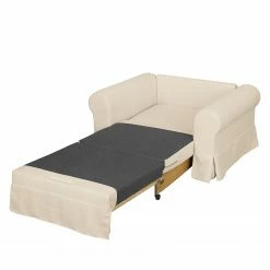 Mooved Schlafsessel Latina XIII Webstoff - Porzellanweiß -Wohnzimmermöbel boutique en ligne schlafsessel salir webstoff prozellanweiss 4181328