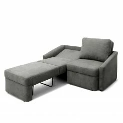 Modoform Boxspring-Schlafsofa Befasy Webstoff - Grau -Wohnzimmermöbel boutique en ligne schlafsofa befasy webstoff dunkelbraun 4436944