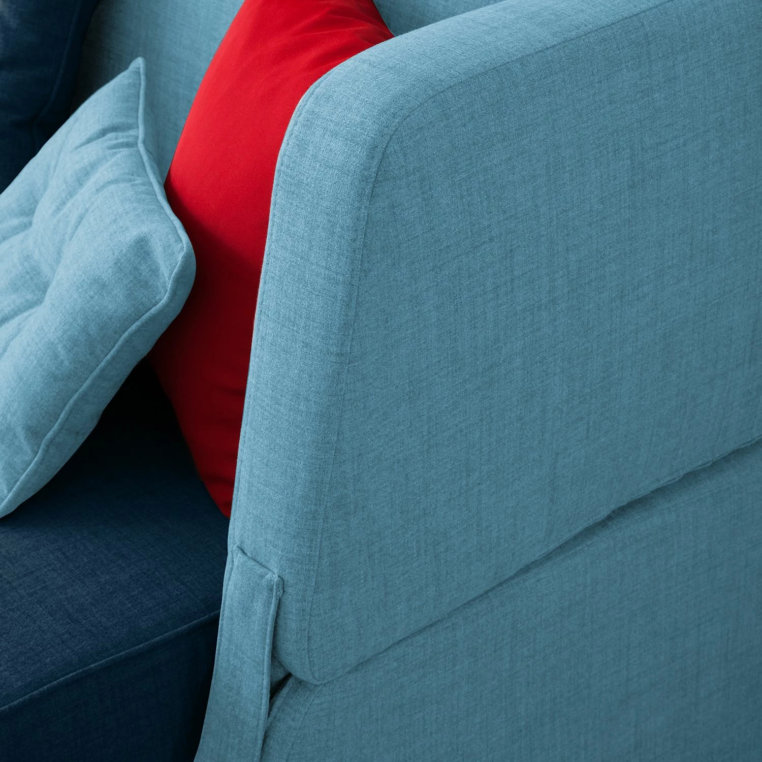 Mørteens Schlafsofa Divri Webstoff - Marineblau / Aqua 15 Mørteens Schlafsofa Divri Webstoff - Marineblau / Aqua – Bild 15