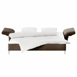 Chillout by Franz Fertig Schlafsofa Florenz Echtleder - Espresso - Breite: 200 cm -Wohnzimmermöbel boutique en ligne schlafsofa florenz echtleder espresso 156 cm 1389722