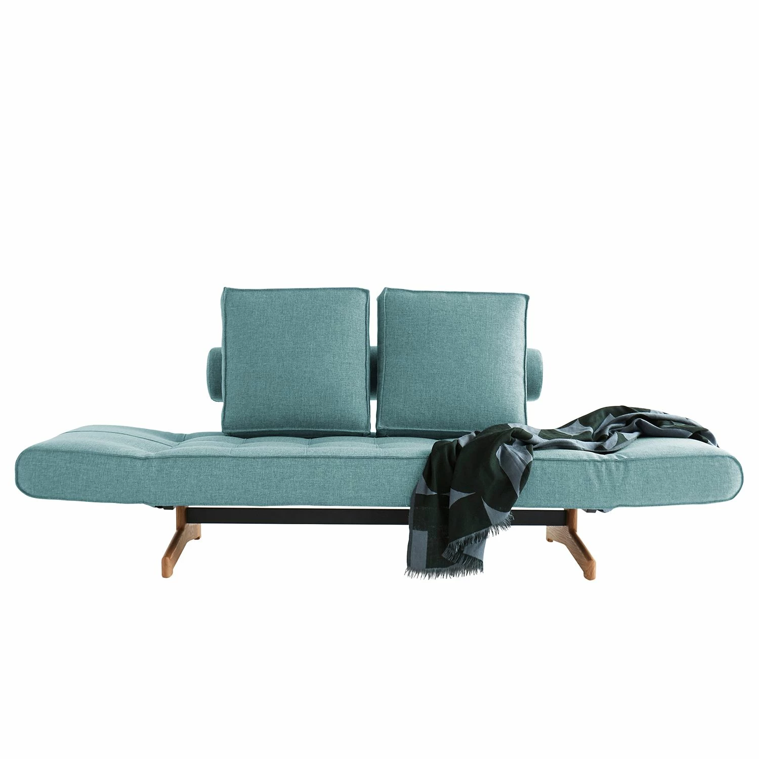 Innovation Möbel Schlafsofa Ghia - Stoff Mixed Dance: Light Blue 4 Innovation Möbel Schlafsofa Ghia - Stoff Mixed Dance: Light Blue – Bild 4