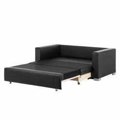 Mooved Schlafsofa Latina XIV Kunstleder - Schwarz - Breite: 153 cm -Wohnzimmermöbel boutique en ligne schlafsofa latina kunstleder schwarz 293254