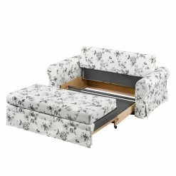 Mooved Schlafsofa Latina VII Webstoff - Weiß / Grau - Breite: 165 cm -Wohnzimmermöbel boutique en ligne schlafsofa latina vii webstoff weiss grau 165 cm 4191448