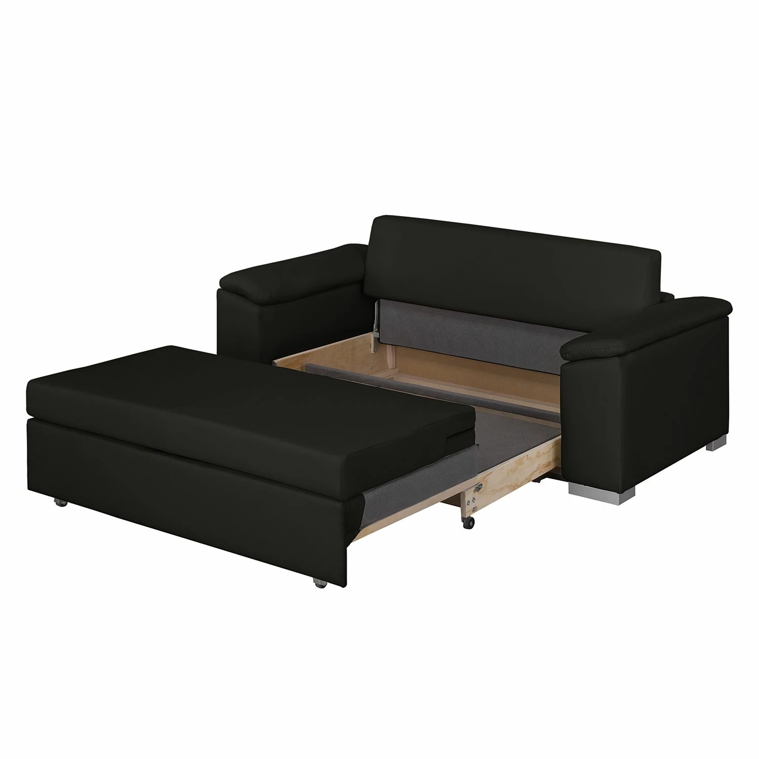 Mooved Schlafsofa Latina IV Webstoff - Schwarz - Breite: 190 cm 6 Mooved Schlafsofa Latina IV Webstoff - Schwarz - Breite: 190 cm – Bild 6