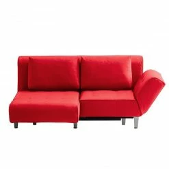 Chillout by Franz Fertig Schlafsofa Leo Echtleder - Rot -Wohnzimmermöbel boutique en ligne schlafsofa leo echtleder rot 1408054