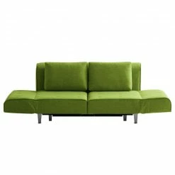Chillout by Franz Fertig Schlafsofa Leo Webstoff - Grün -Wohnzimmermöbel boutique en ligne schlafsofa leo webstoff gruen 1396434
