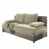 Fredriks Schlafsofa Manacor Microfaser - Cappuccino