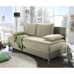 Fredriks Schlafsofa Manacor Microfaser - Cappuccino -Wohnzimmermöbel boutique en ligne schlafsofa manacor flachgewebe microfaser cappuccino 4064180