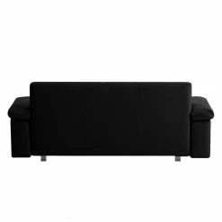 Chillout by Franz Fertig Schlafsofa Plaza Echtleder - Schwarz - Breite: 192 cm - Armlehne verstellbar -Wohnzimmermöbel boutique en ligne schlafsofa plaza echtleder schwarz 192 cm abklappbare armlehnen 1413874
