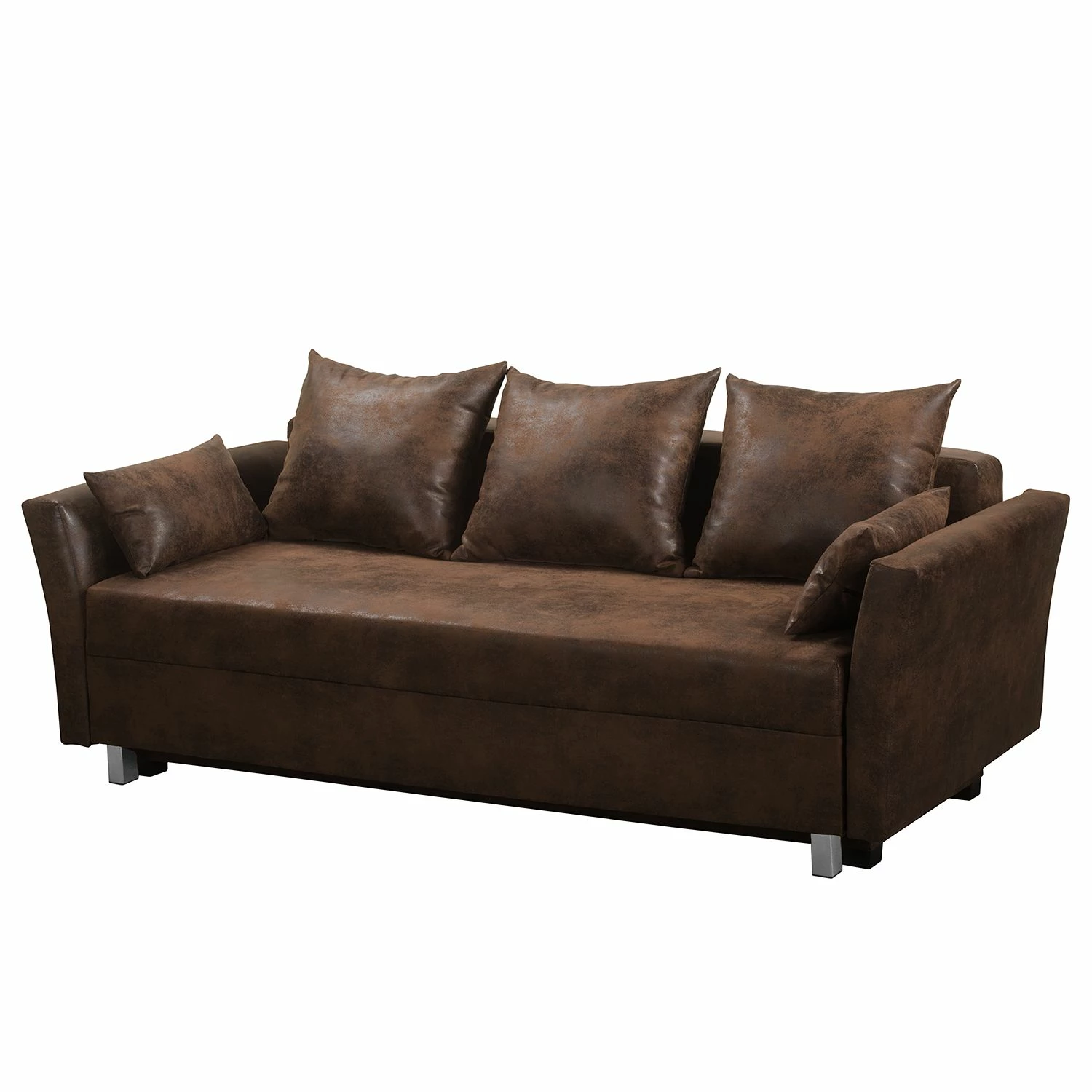 Mooved Schlafsofa Rollins - Vintage Cognac 1 Mooved Schlafsofa Rollins - Vintage Cognac