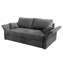 Home Design Schlafsofa Billimora Microfaser - Grau - Breite: 228 cm -Wohnzimmermöbel boutique en ligne schlafsofa sinderby microfaser grau 228 cm 4295140