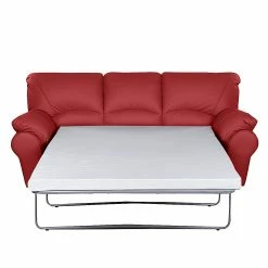 Modoform Schlafsofa Torsby - Echtleder Rot -Wohnzimmermöbel boutique en ligne schlafsofa torsby echtleder rot 494949