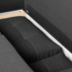 Schlafsofa Upwell - Anthrazit -Wohnzimmermöbel boutique en ligne schlafsofa upwell strukturstoff anthrazit 5051380