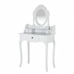 Maison Belfort Schminktisch Belleville - mit 3 Schubladen - Romantik Look