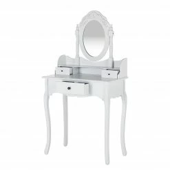 Maison Belfort Schminktisch Belleville - mit 3 Schubladen - Romantik Look -Wohnzimmermöbel boutique en ligne schminktisch vermont mit 3 schubladen romantik look 1397990