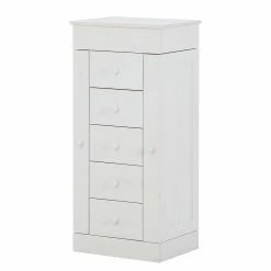 Maison Belfort Schmuckschrank Amata - Kiefer massiv - Weiß