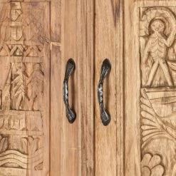 Wolf-Möbel Schrank Bombay - Sheesham massiv - Natur -Wohnzimmermöbel boutique en ligne schrank bombay sheesham massiv natur 1380621