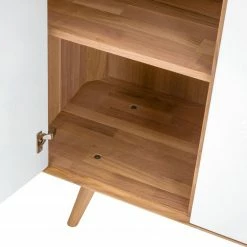 Studio Copenhagen Hochkommode Loca - Breite: 90 cm -Wohnzimmermöbel boutique en ligne schrank loca ii wildeiche teilmassiv weiss wildeiche hell 90 cm 5205044