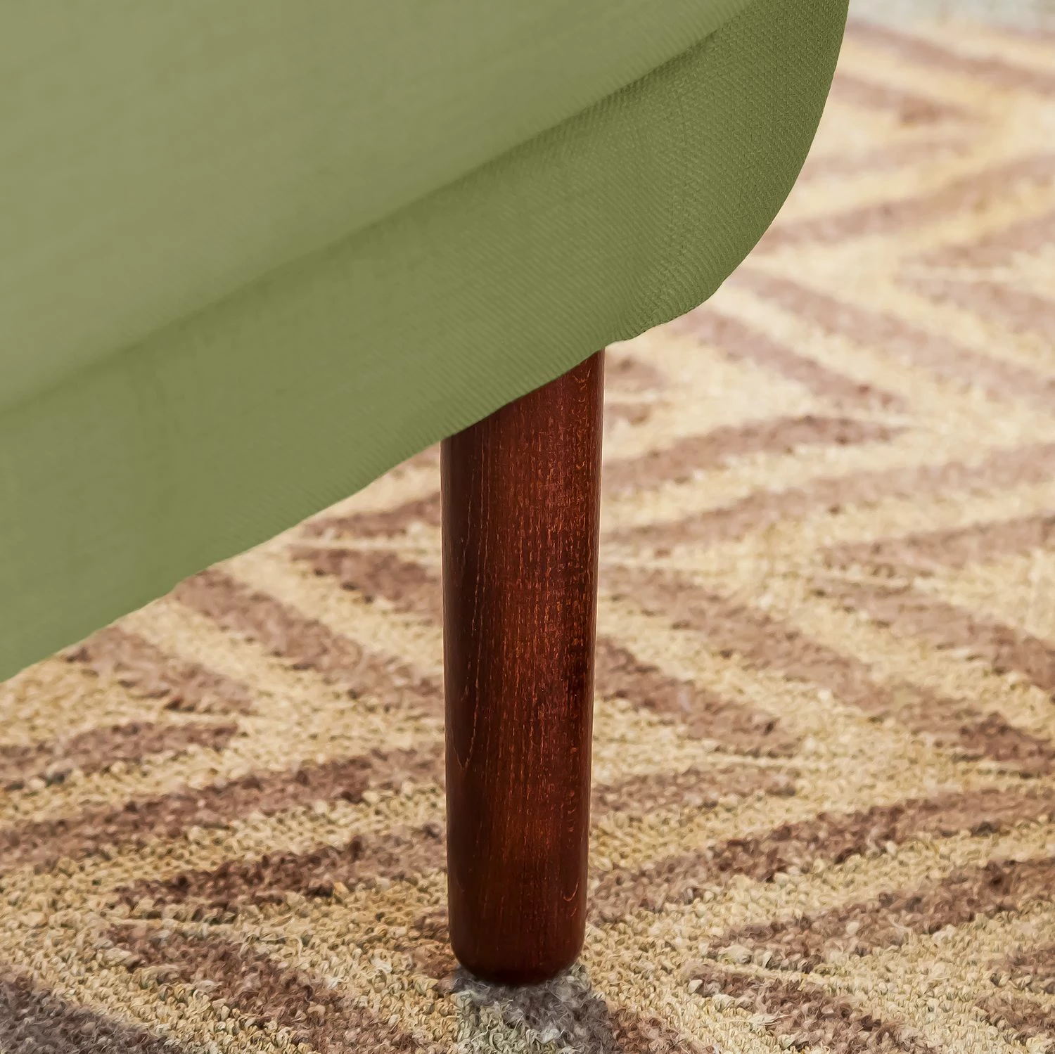 Mørteens Sessel Anna I Webstoff - Olivgrün 11 Mørteens Sessel Anna I Webstoff - Olivgrün – Bild 11