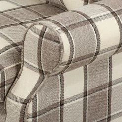 Maison Belfort Ohrensessel Colmar XL Webstoff - Braun / Beige 14 Maison Belfort Ohrensessel Colmar XL Webstoff - Braun / Beige -Wohnzimmermöbel boutique en ligne sessel corteen webstoff braun beige 4283708