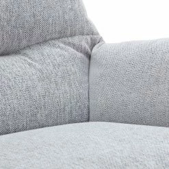 Studio Copenhagen Sessel Garbo I Webstoff - Webstoff Saia: Hellgrau - Eiche Dunkel -Wohnzimmermöbel boutique en ligne sessel garbo i webstoff eiche 3852528