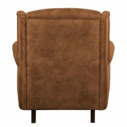 Ars manufacti Ohrensessel Grendon Antiklederlook - Mittelbraun -Wohnzimmermöbel boutique en ligne sessel grendon ii antiklederlook mittelbraun 4225124