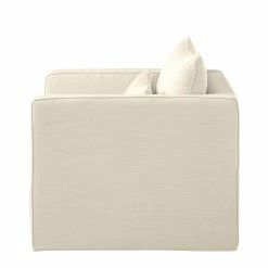 Eva Padberg Collection Sessel Lavina II Webstoff - Stoff Moretey: Cremeweiß -Wohnzimmermöbel boutique en ligne sessel lavina webstoff creme 4721884