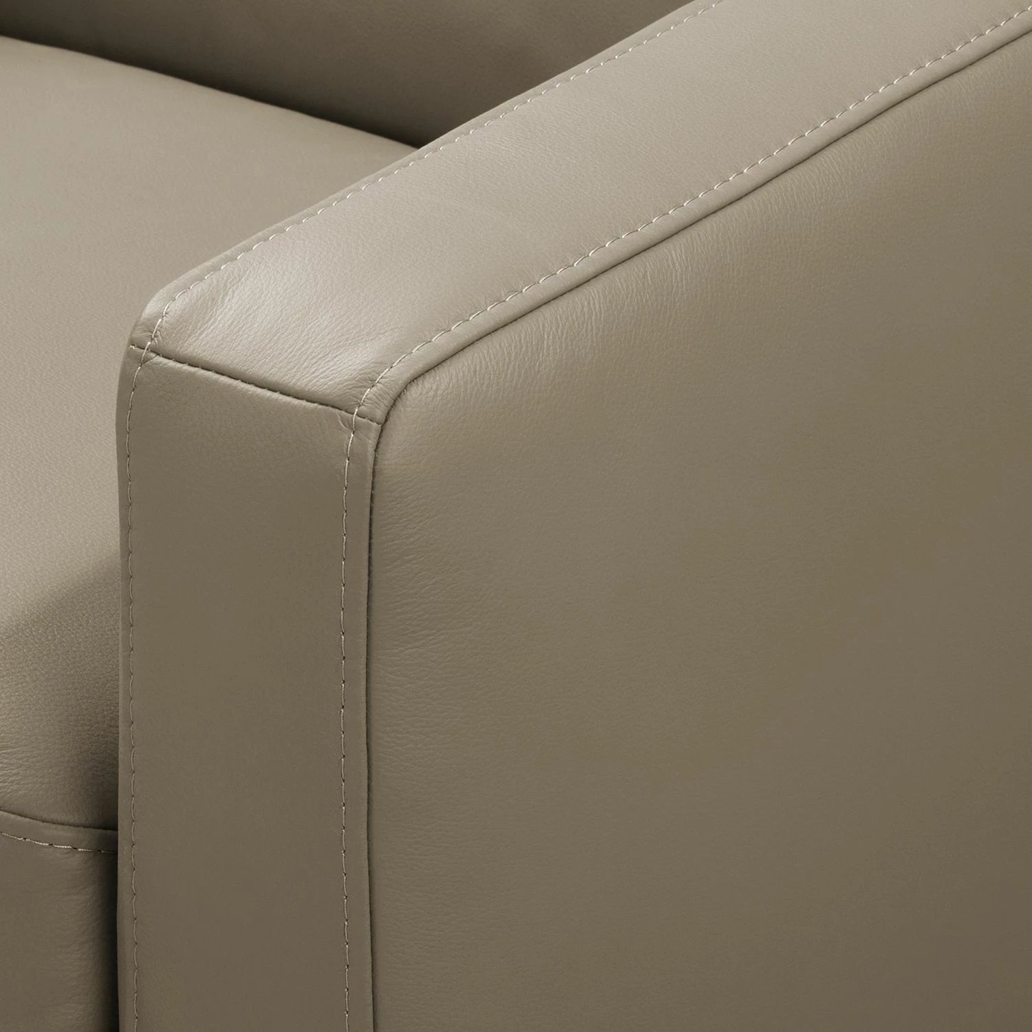 Fredriks Sessel Menfi - Echtleder - Taupe 10 Fredriks Sessel Menfi - Echtleder - Taupe – Bild 10