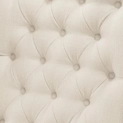 Maison Belfort Ohrensessel Miscol - Beige - Mit Hocker -Wohnzimmermöbel boutique en ligne sessel miscol webstoff mit hocker beige 4886884