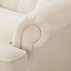 Maison Belfort Ohrensessel Miscol - Beige - Mit Hocker -Wohnzimmermöbel boutique en ligne sessel miscol webstoff mit hocker beige 4886888