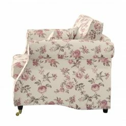 Maison Belfort Sessel Rosehearty - Webstoff - Creme / Rose -Wohnzimmermöbel boutique en ligne sessel rosehearty webstoff creme rose 4191080