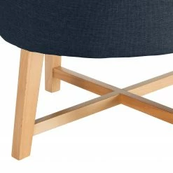 Mørteens Sessel Siabu - Dunkelblau -Wohnzimmermöbel boutique en ligne sessel siabu strukturstoff dunkelblau 4538736