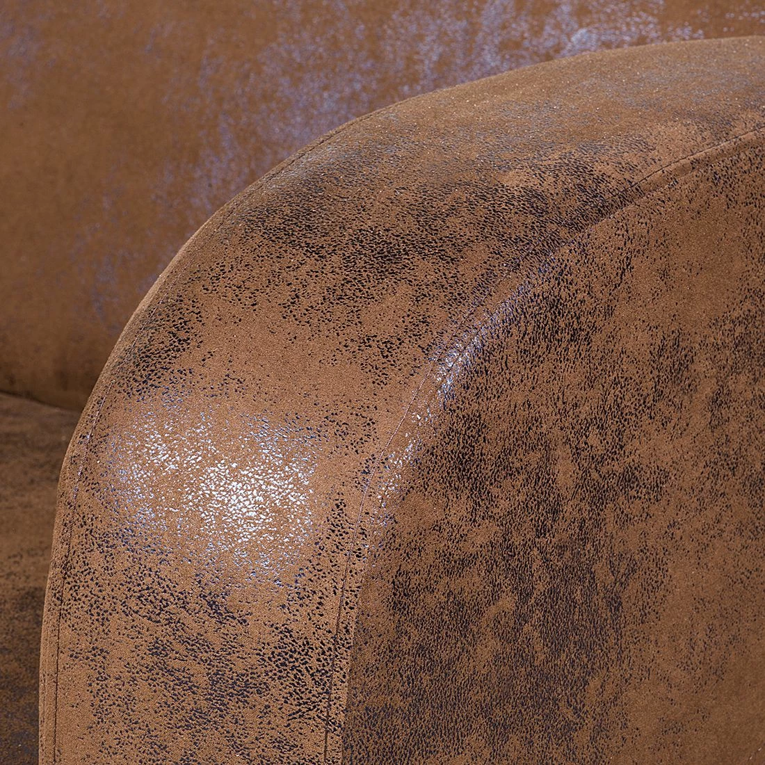 Ars manufacti Sessel Tullow - Antiklederoptik Braun 10 Ars manufacti Sessel Tullow - Antiklederoptik Braun – Bild 10