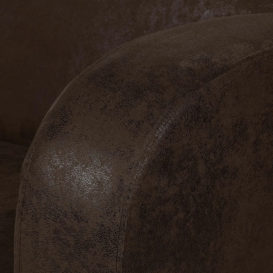 Ars manufacti Sessel Tullow - Antiklederoptik - Dunkelbraun 10 Ars manufacti Sessel Tullow - Antiklederoptik - Dunkelbraun – Bild 10