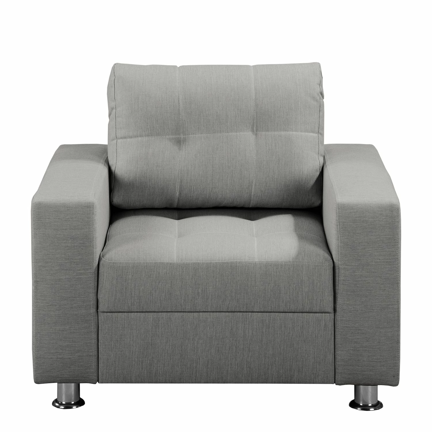 Sessel Upwell - Platin - Mit Hocker 5 Sessel Upwell - Platin - Mit Hocker – Bild 5