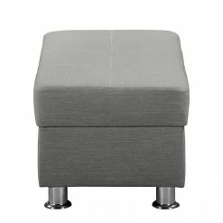 Sessel Upwell - Platin - Mit Hocker 19 Sessel Upwell - Platin - Mit Hocker -Wohnzimmermöbel boutique en ligne sessel upwell strukturstoff mit hocker platin 5051584
