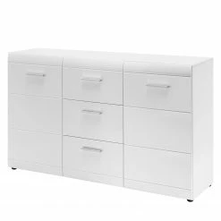 Germania Sideboard Adana - Hochglanz Weiß