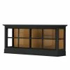Maison Belfort Sideboard Azjana I - Schwarz / Pinie Honig