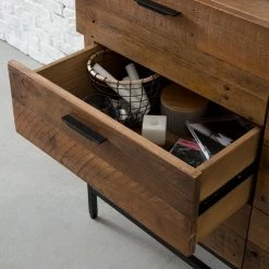 Ars manufacti Sideboard Grasby - Altholz Pinie / Metall - Pinie Dunkel / Schwarz 22 Ars manufacti Sideboard Grasby - Altholz Pinie / Metall - Pinie Dunkel / Schwarz -Wohnzimmermöbel boutique en ligne sideboard grasby altholz pinie metall pinie dunkel schwarz 4920616