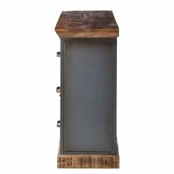 Ars manufacti Sideboard Hunter - Mango massiv / Metall - Mango / Blaugrau -Wohnzimmermöbel boutique en ligne sideboard hunter mango massiv metall mango blaugrau 4414516